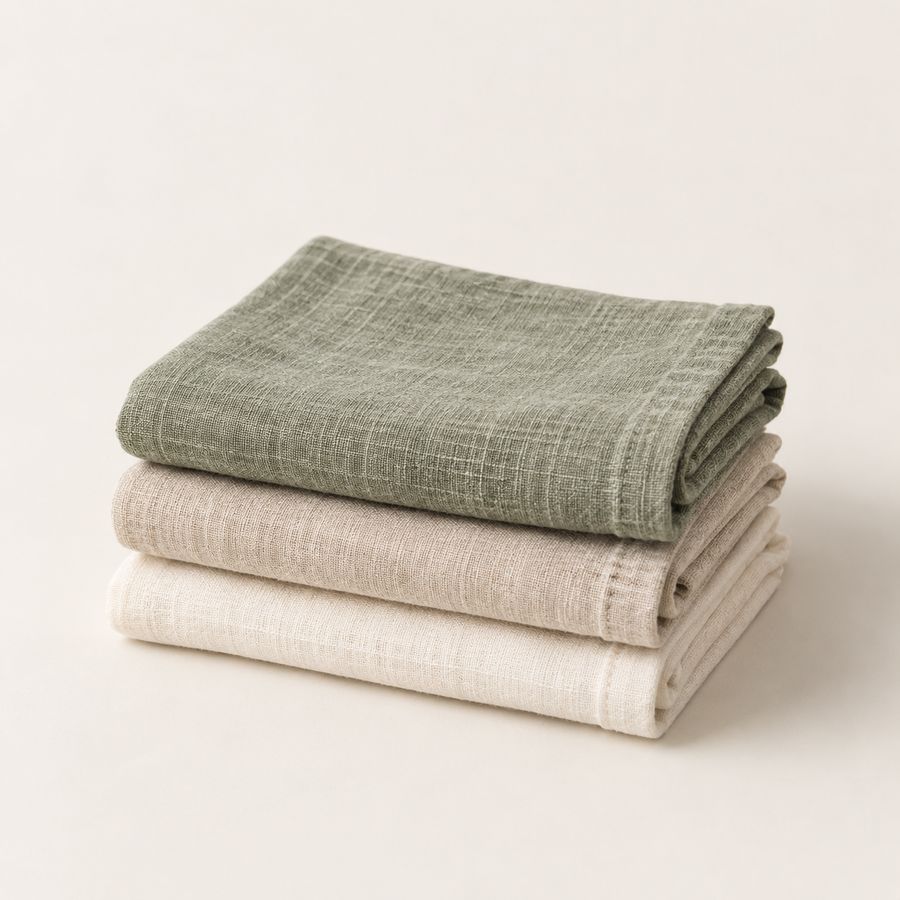 Linen tea towels (set of 3)